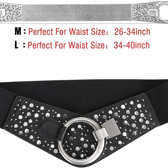 Women\'s Fashion Vintage Wide Elastic Waist Belt main image 6